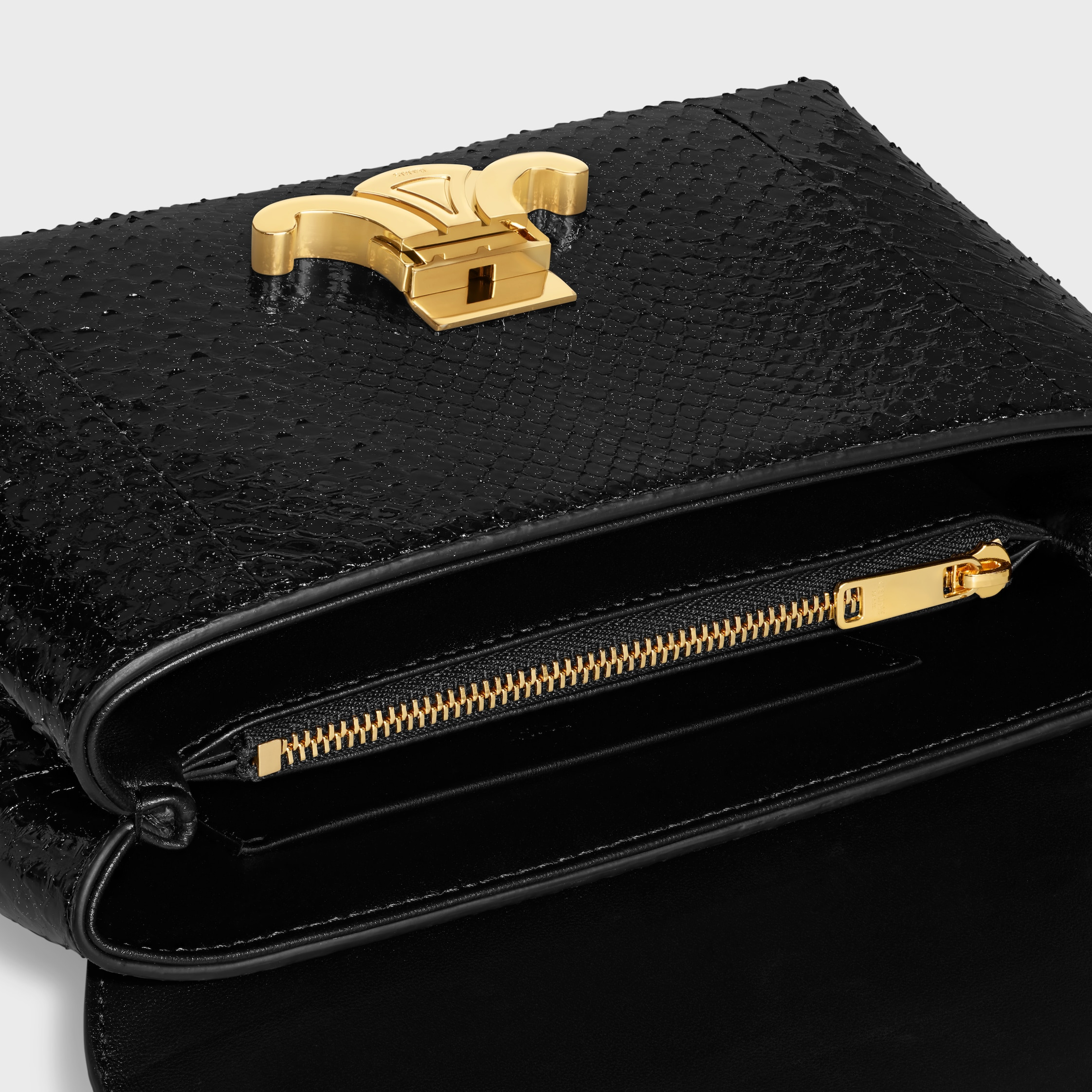 TEEN NINO BAG IN GLITTER PYTHON - 4