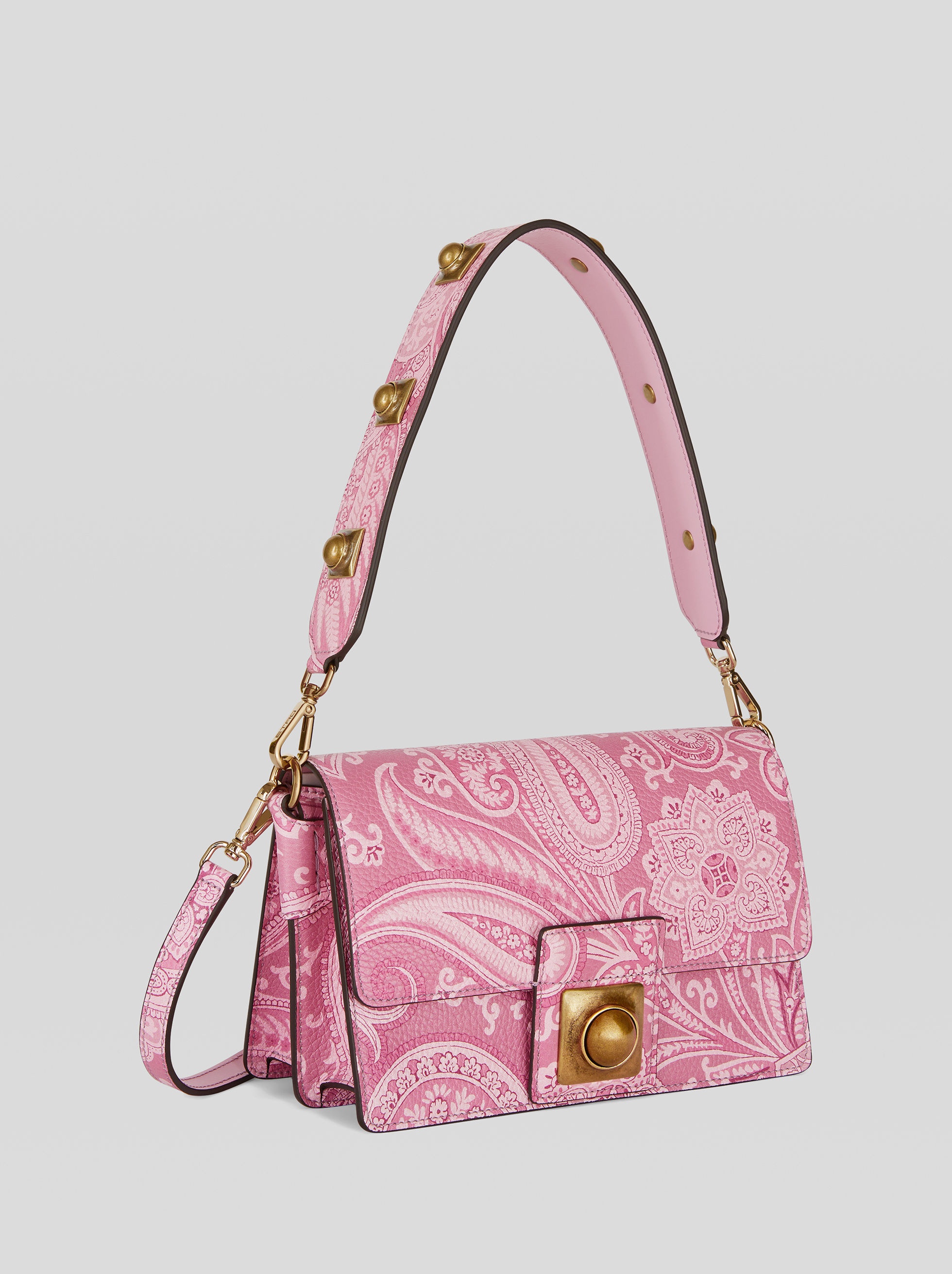 CROWN ME LIQUID PAISLEY SHOULDER BAG - 5
