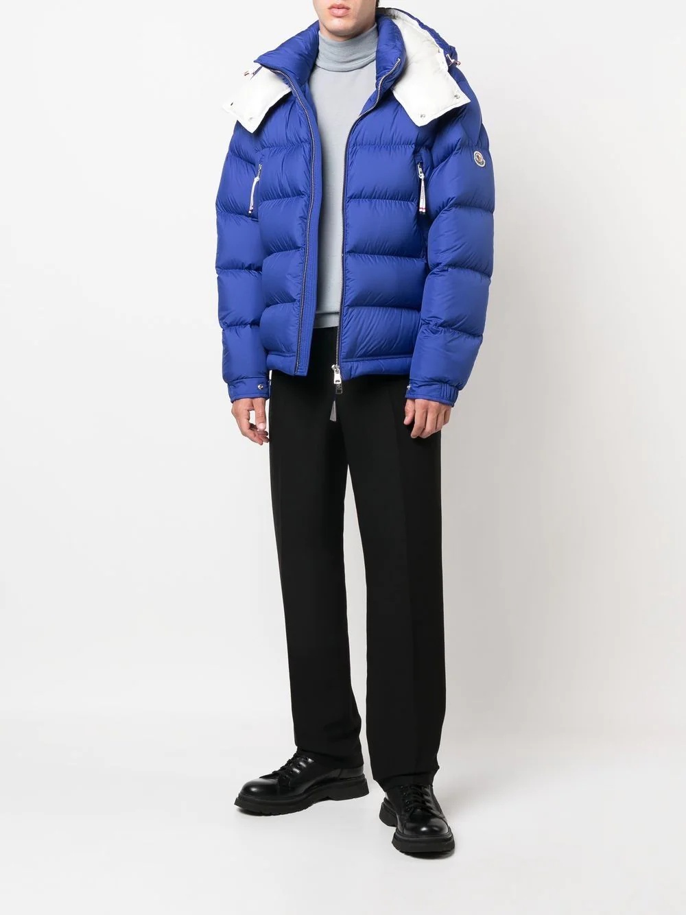 feather-down padded puffer jacket - 2