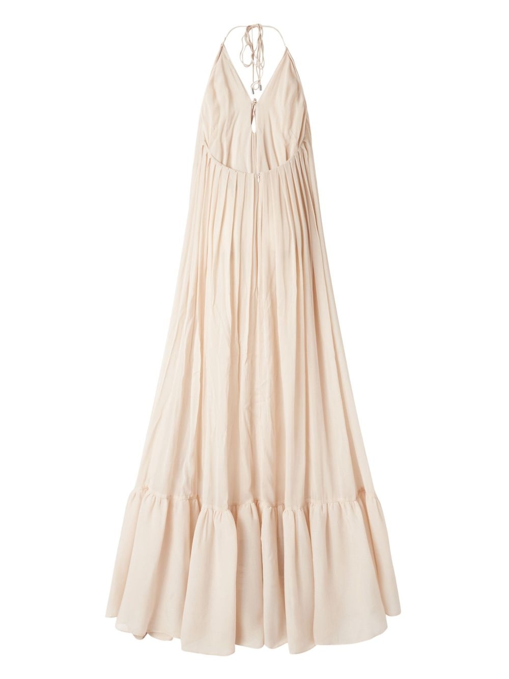 pleated maxi dress - 2
