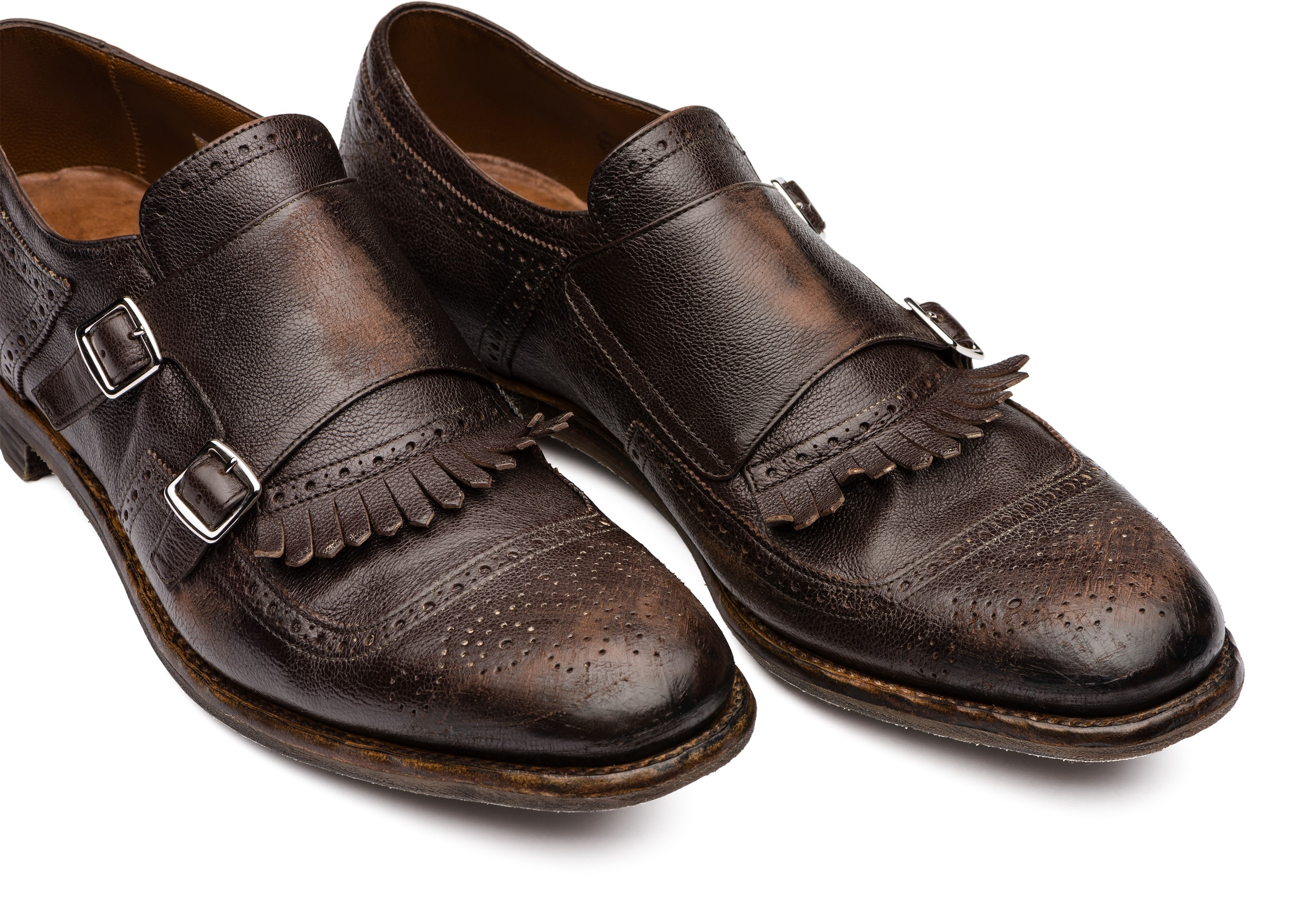 Shanghai 10
Glacè Calf Leather Monk Strap Ebony - 4