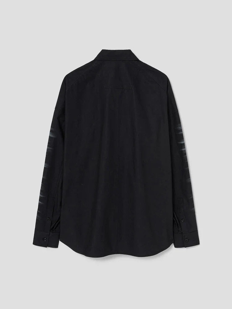 JUUN.J Archive Lettering Sleeve Solid Shirt outlook