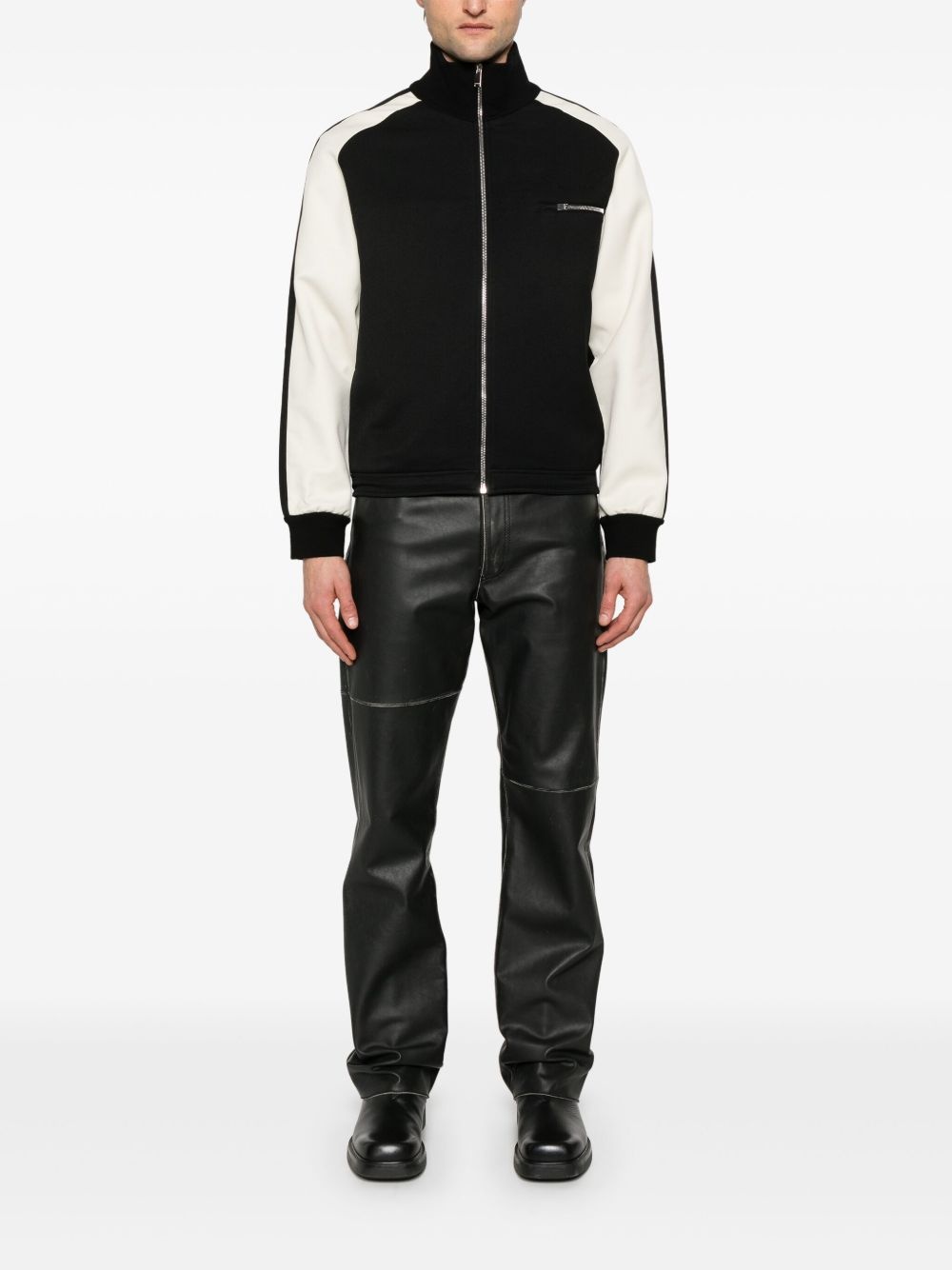 zip-up sweatshirt - 2