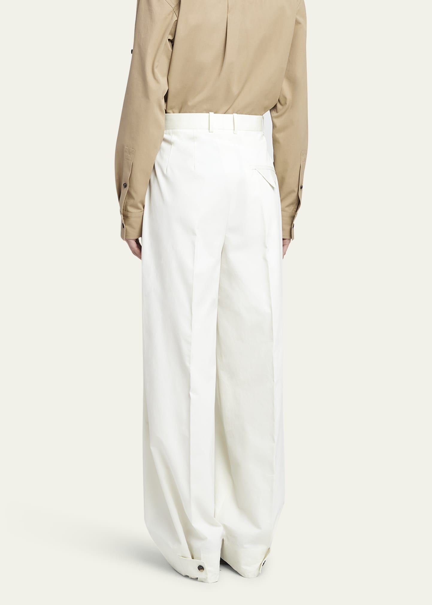 Light Cotton Twill Trousers - 3
