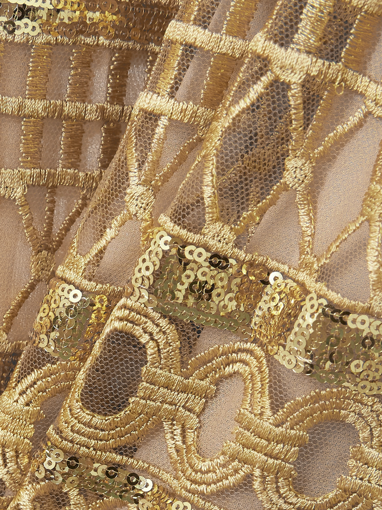 Sequin-embellished Embroidered Tulle Gown - 4