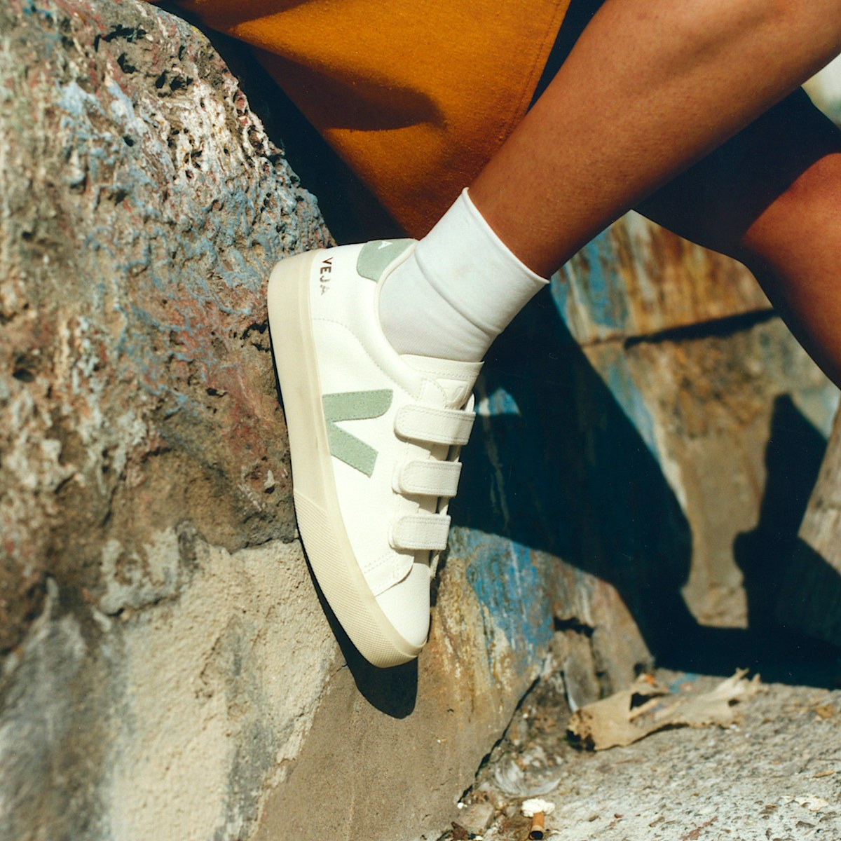 RECIFE LEATHER WHITE MATCHA - 4