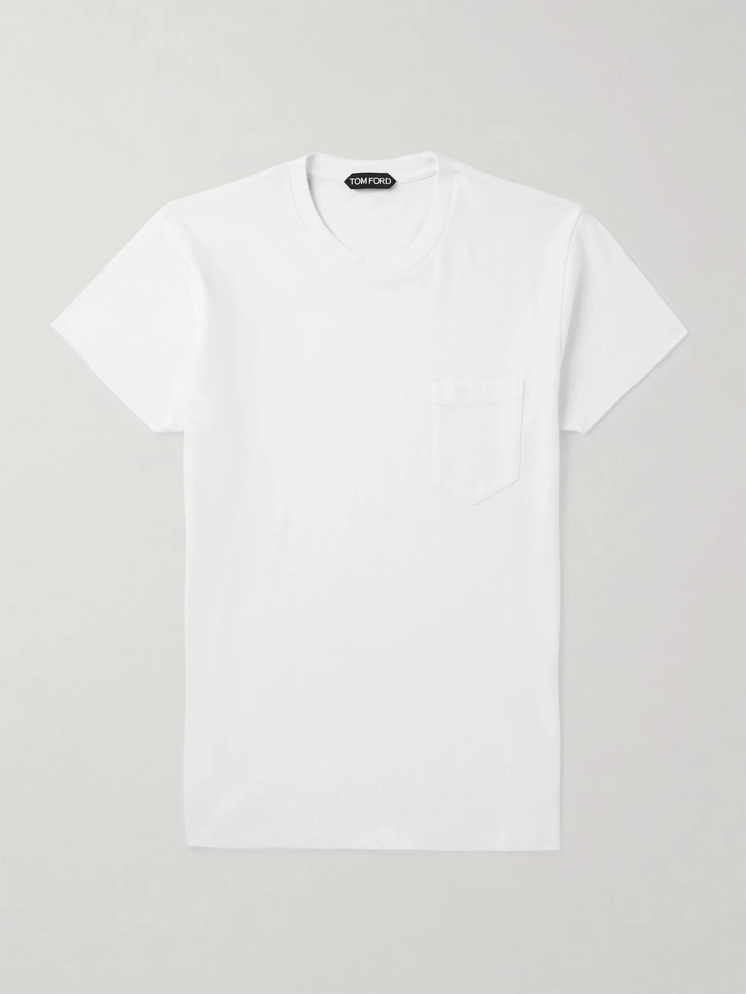 Cotton-Jersey T-Shirt White - 1