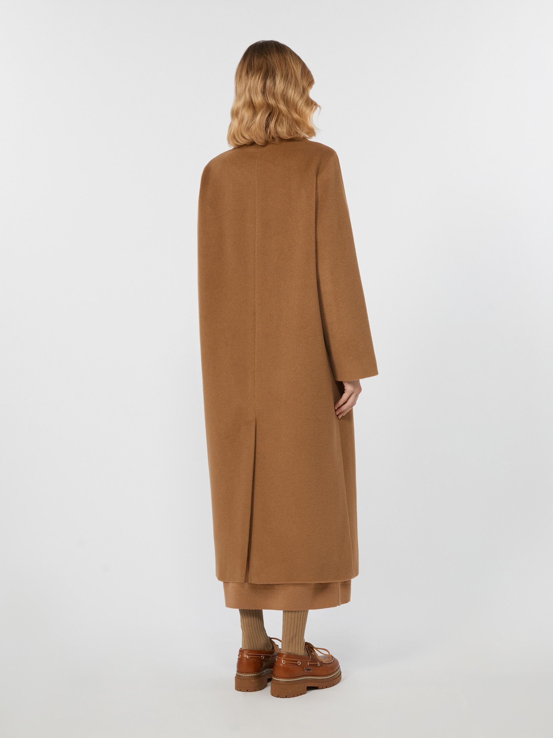 ZUFOLO Double-breasted coat in wool and alpaca - 4