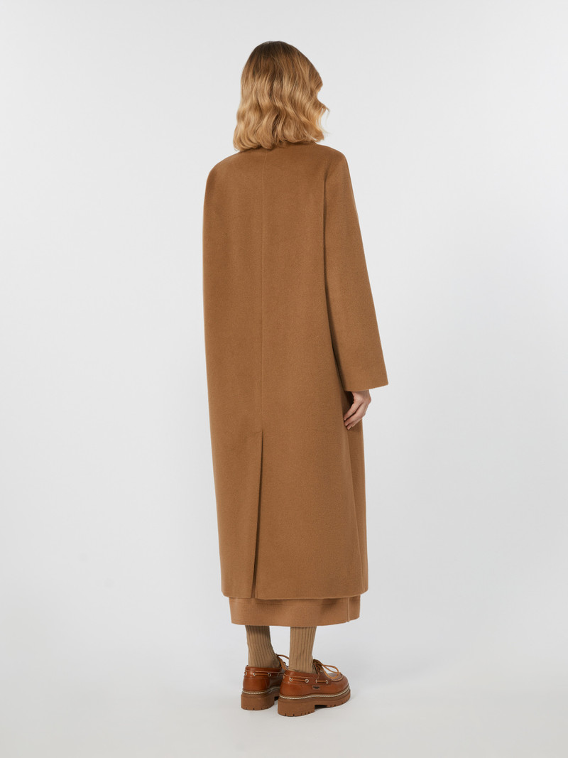 ZUFOLO Double-breasted coat in wool and alpaca 4