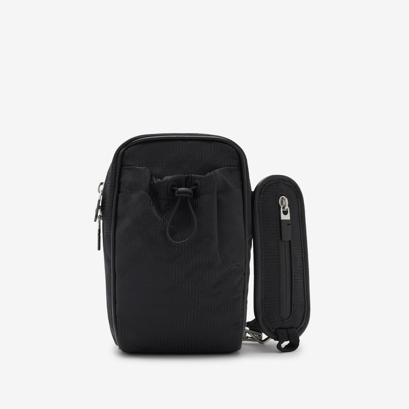 Check Jacquard Phone Bag - 1