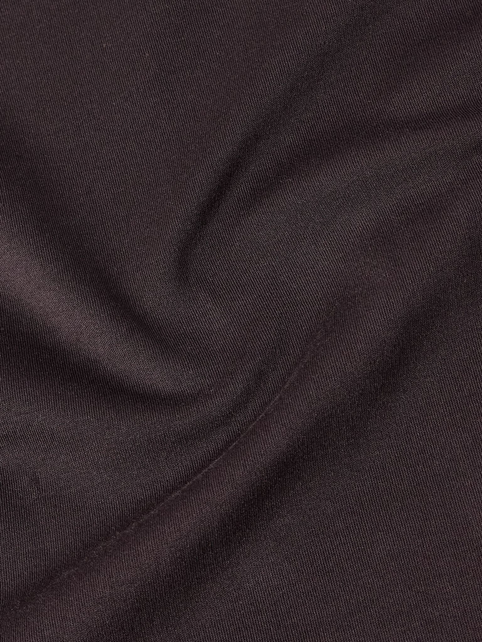 Cotton-Jersey T-Shirt Brown - 5