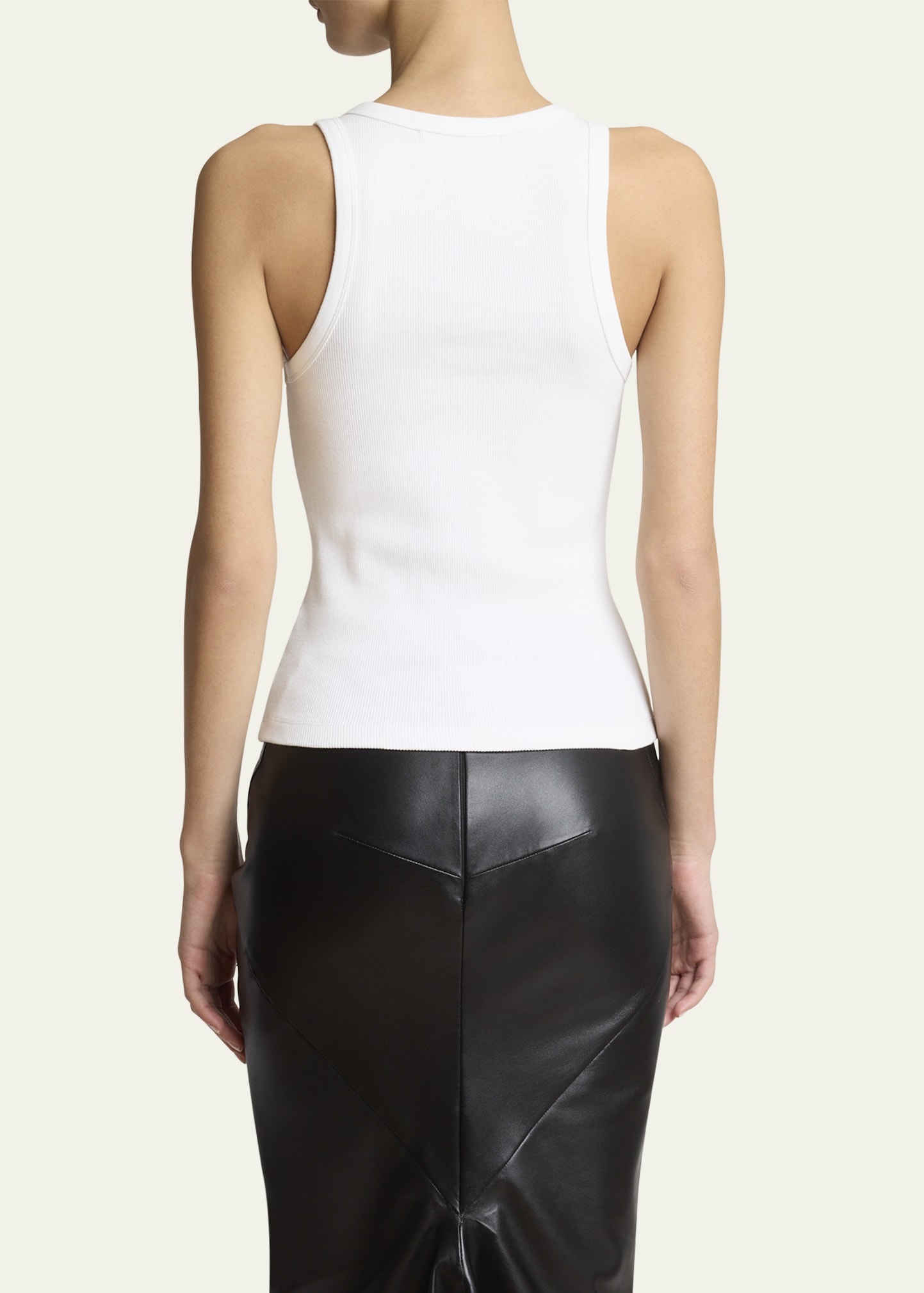Archive Logo Stamp Print Tank Top - 3