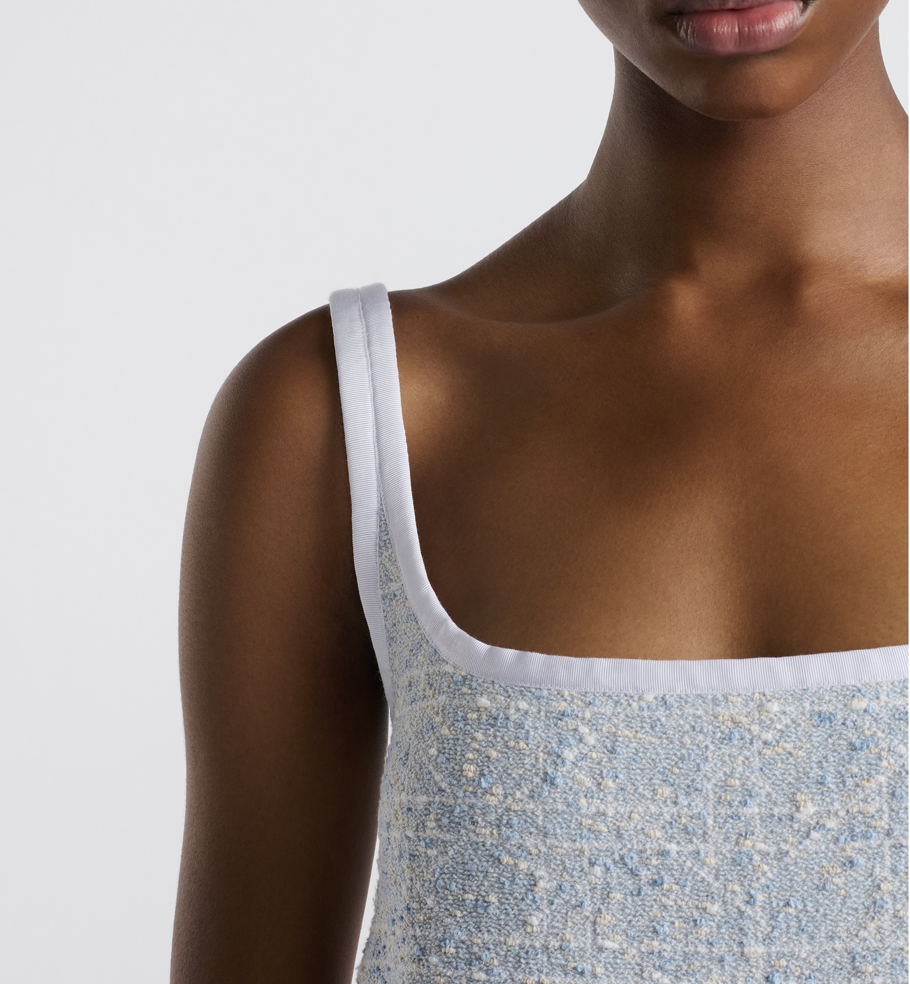 Short Flared Cannage Dress - 3