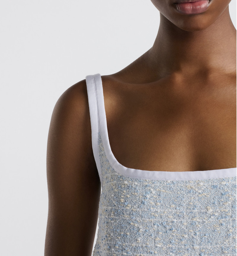 Short Flared Cannage Dress 3