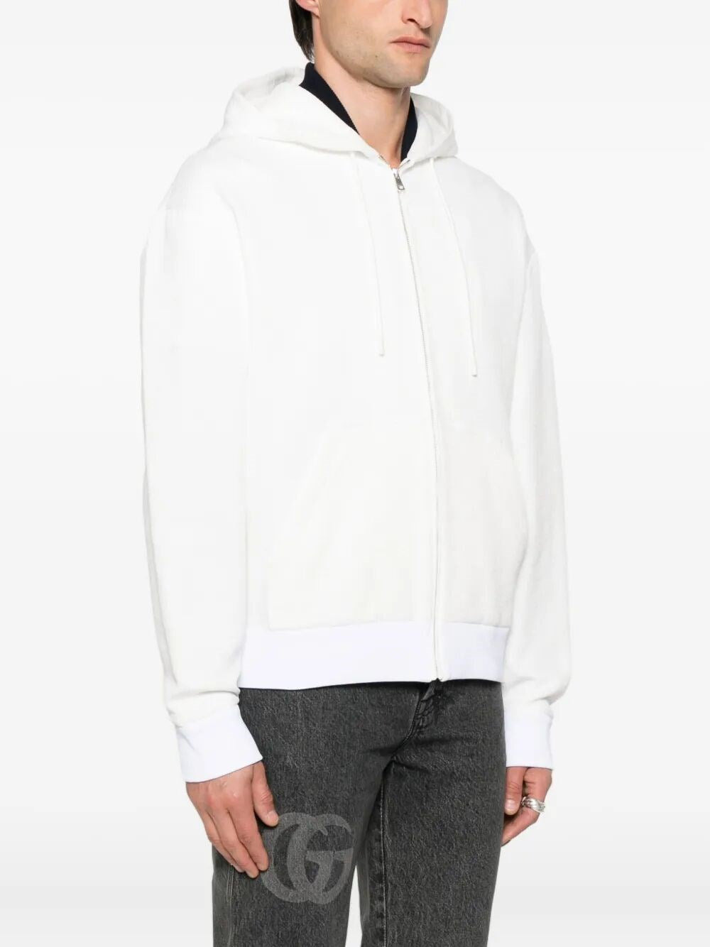 Gucci Men Hooded Full Zip Jacket `Gg Padded` - 4