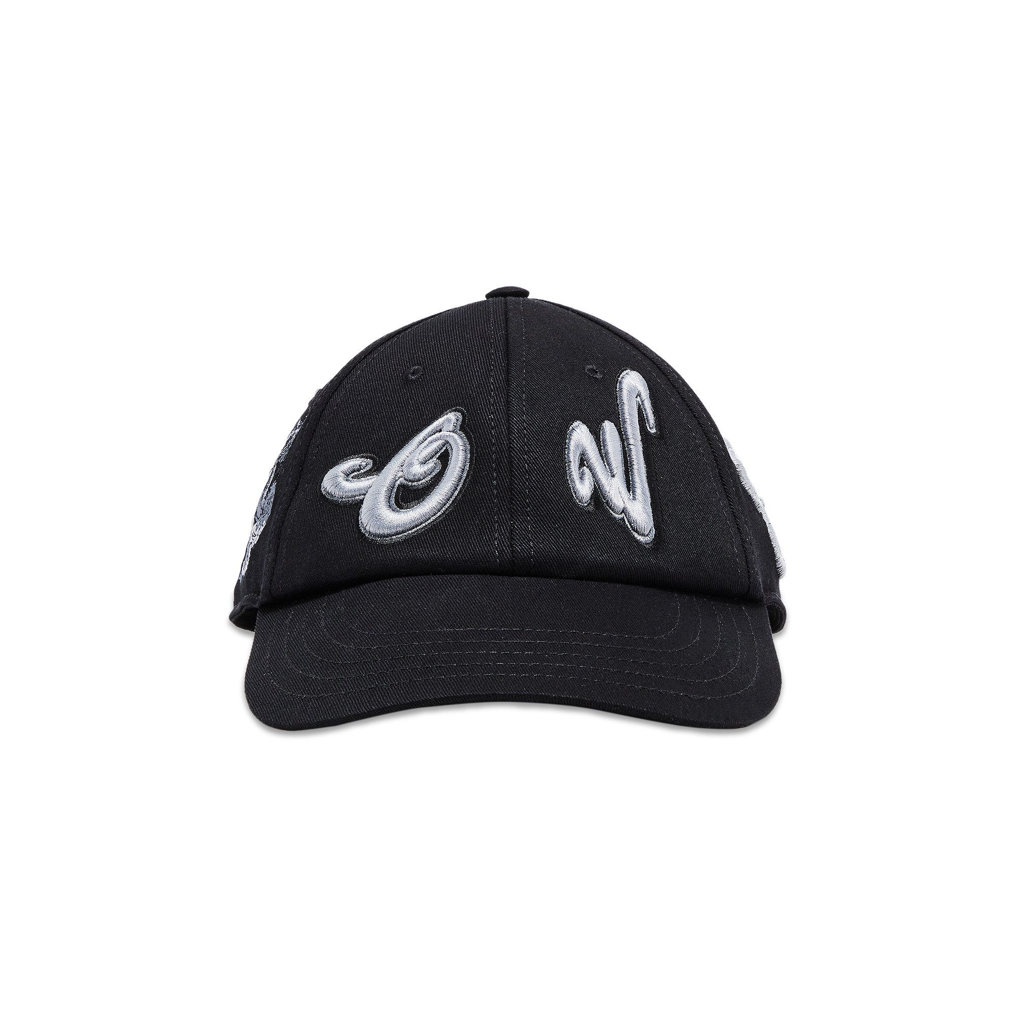 Off-White Varsity Baseball Cap 'Black/Grey' - 1