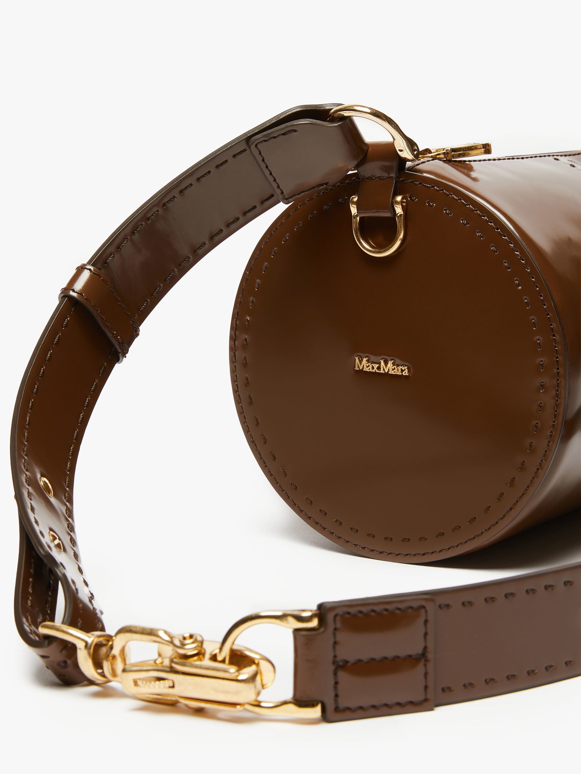 BRUSHEDROLLM Medium leather bag - 4