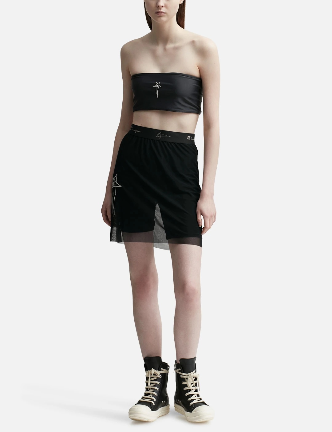 RICK OWENS X CHAMPION SACRIMINI SKIRT - 4