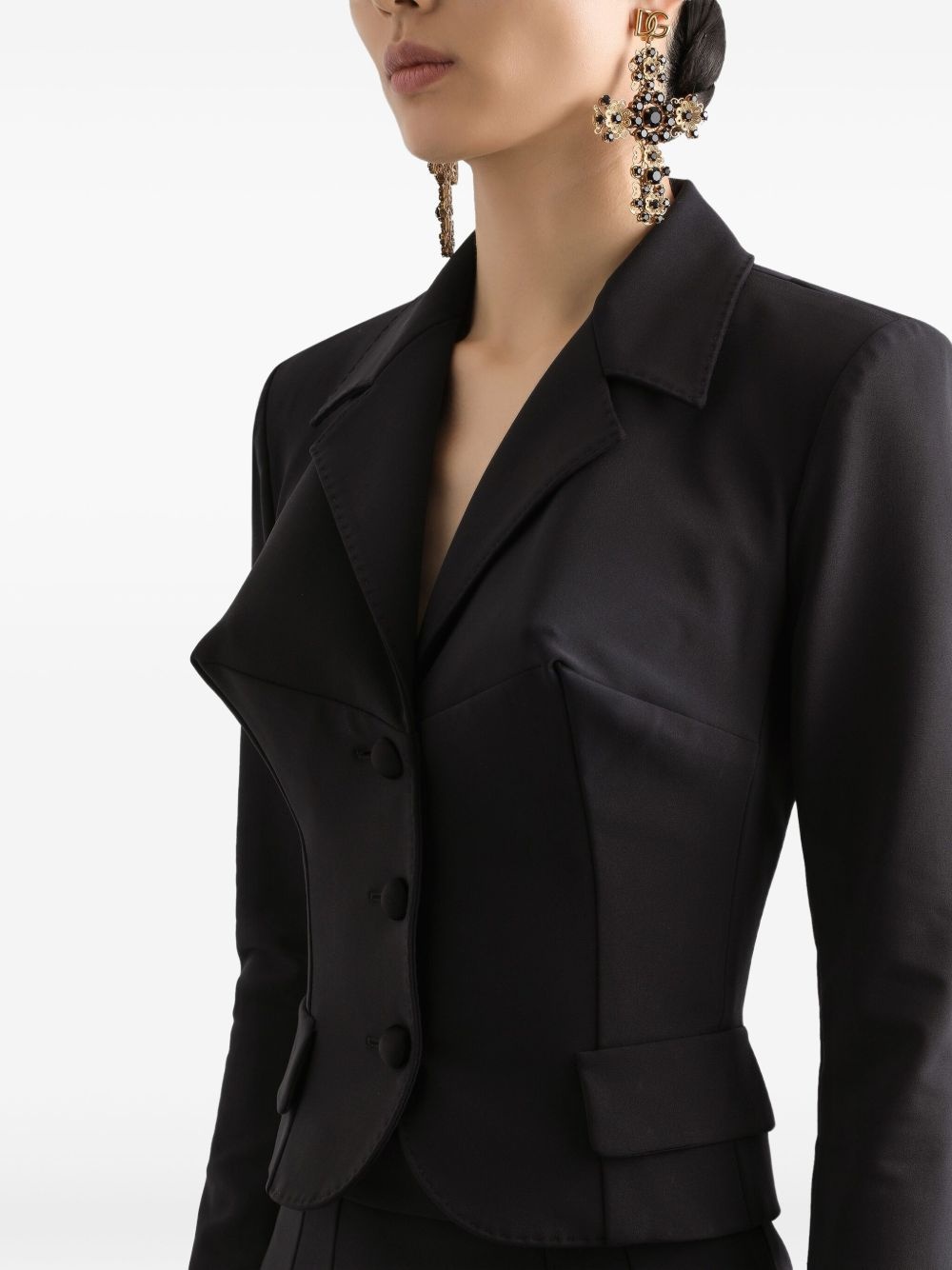 sculpted blazer - 5
