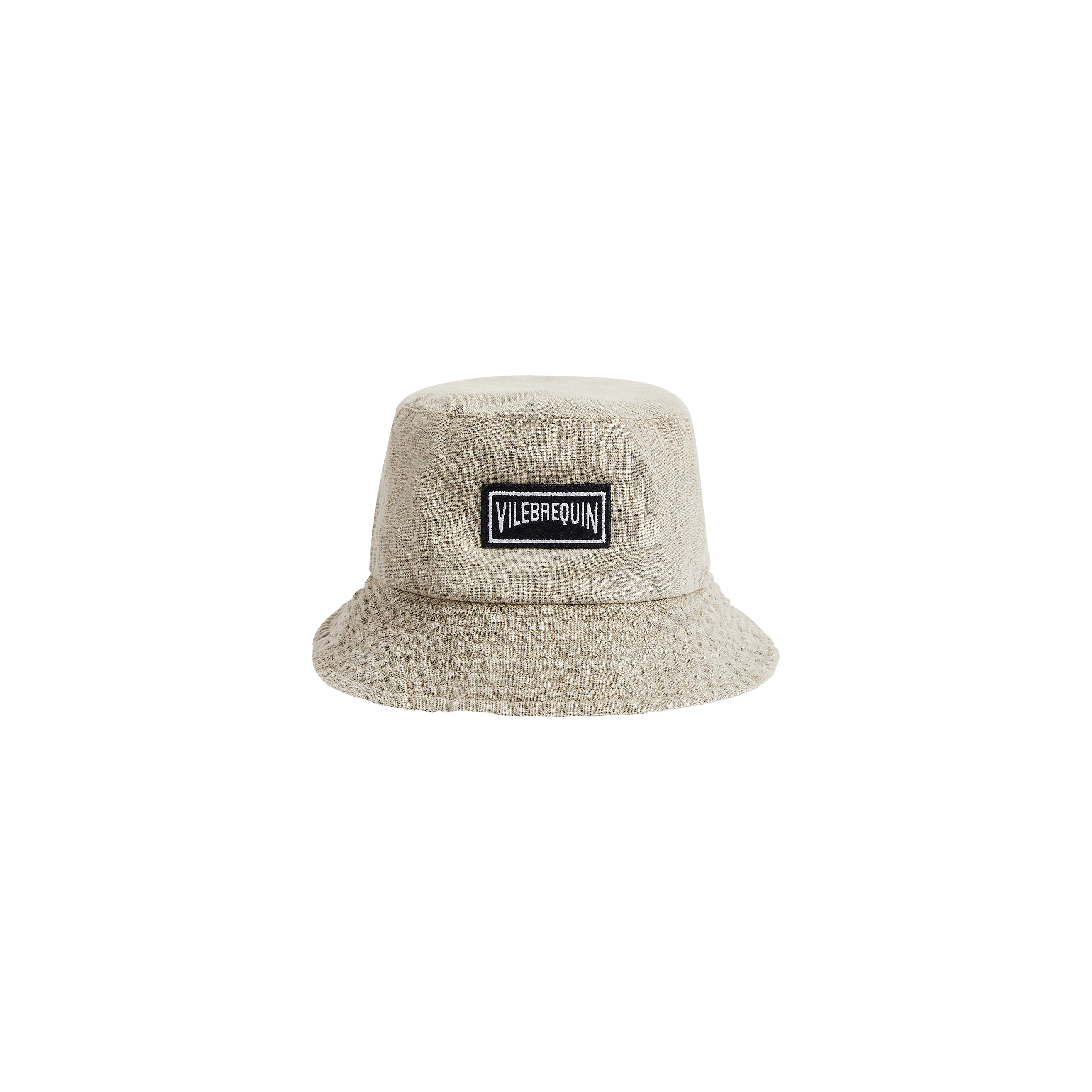Unisex Linen Bucket Hat Mineral Dye - 1
