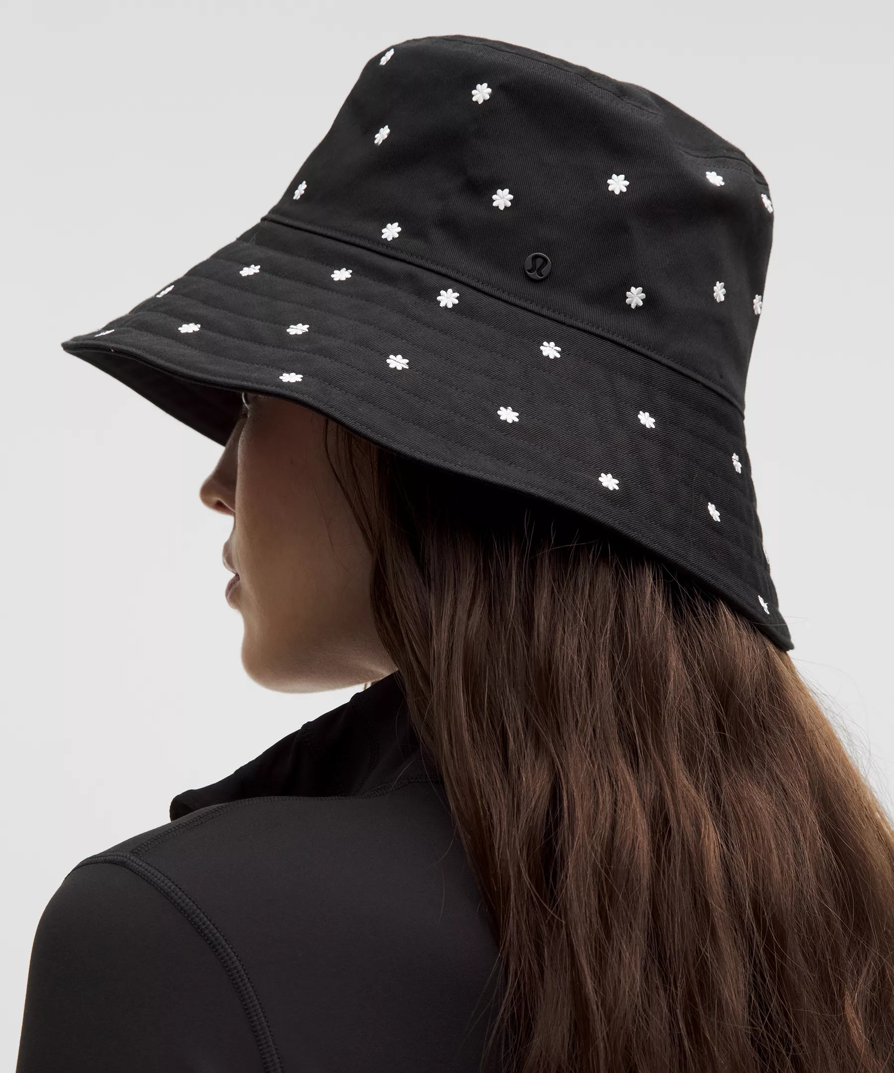 Women's Cotton Twill Wide-Brim Hat - 3