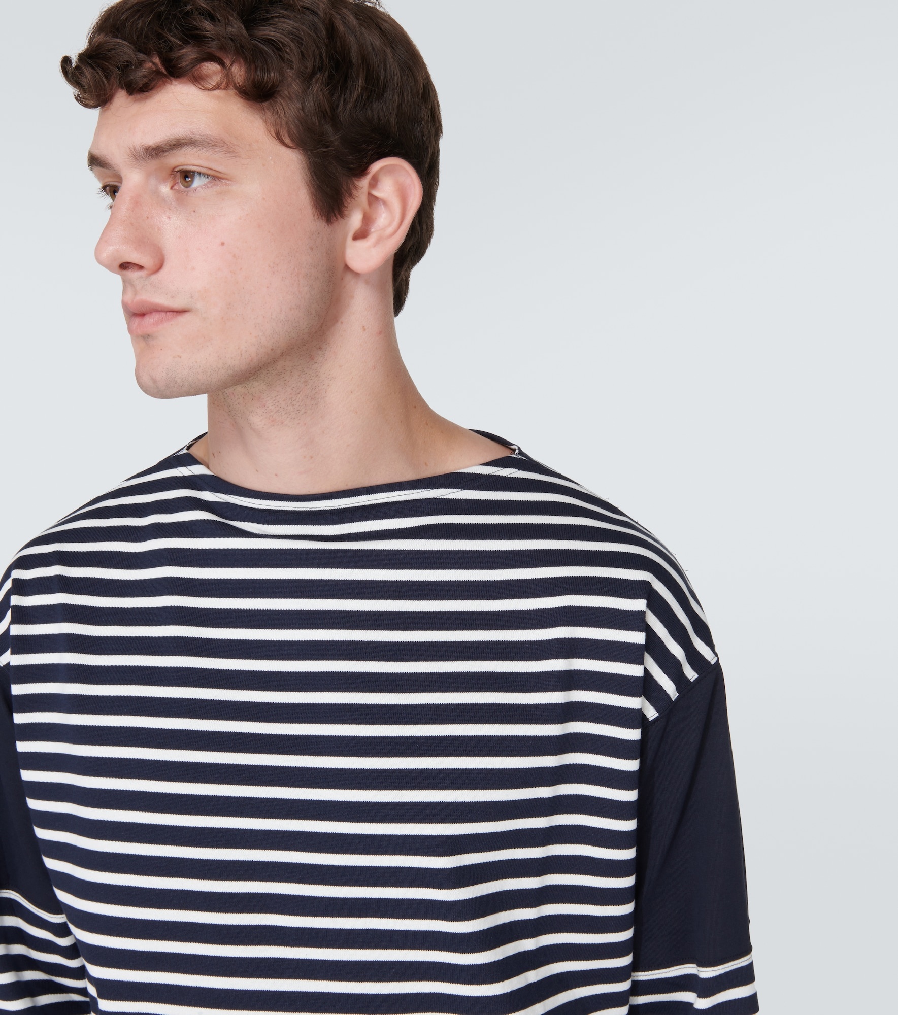 Striped cotton jersey T-shirt - 5