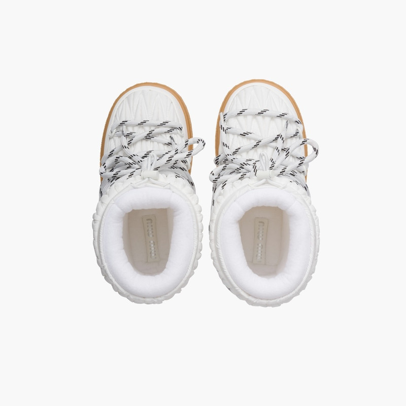 Recycled nylon après-ski ankle boots 4