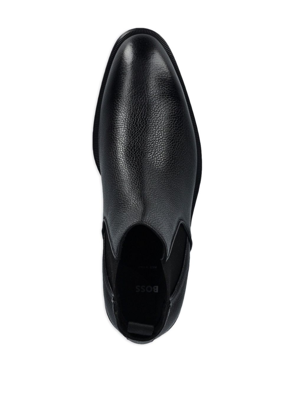 leather chelsea boots - 4