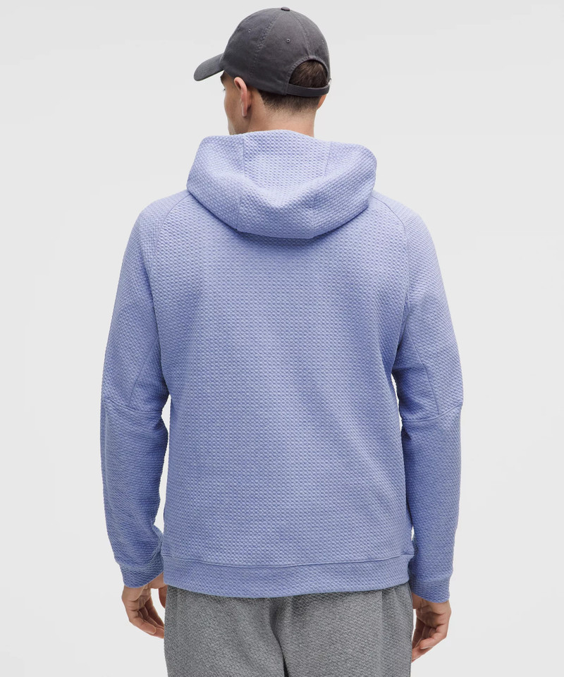 Textured Double-Knit Cotton Hoodie 3