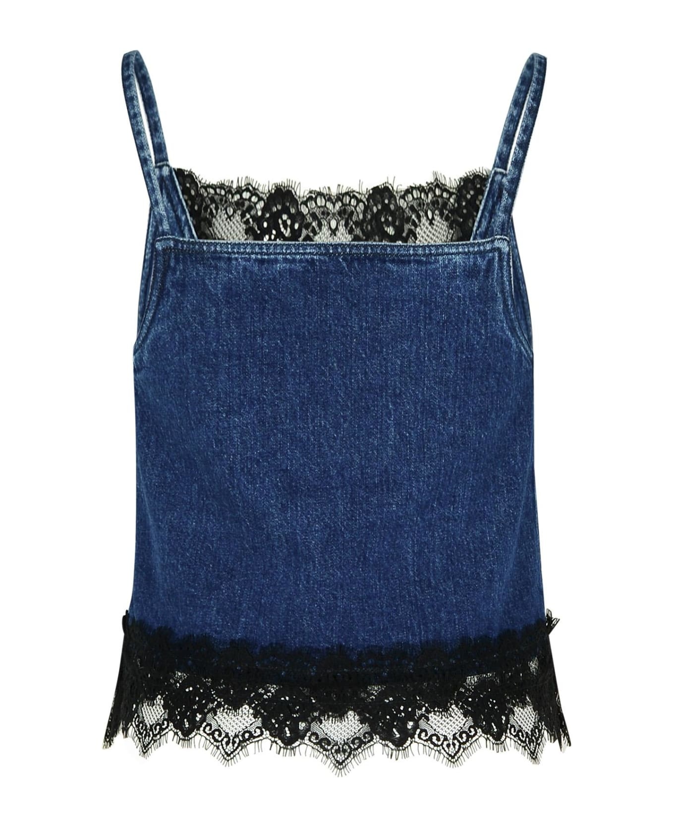 '20's' Blue Denim Top - 3