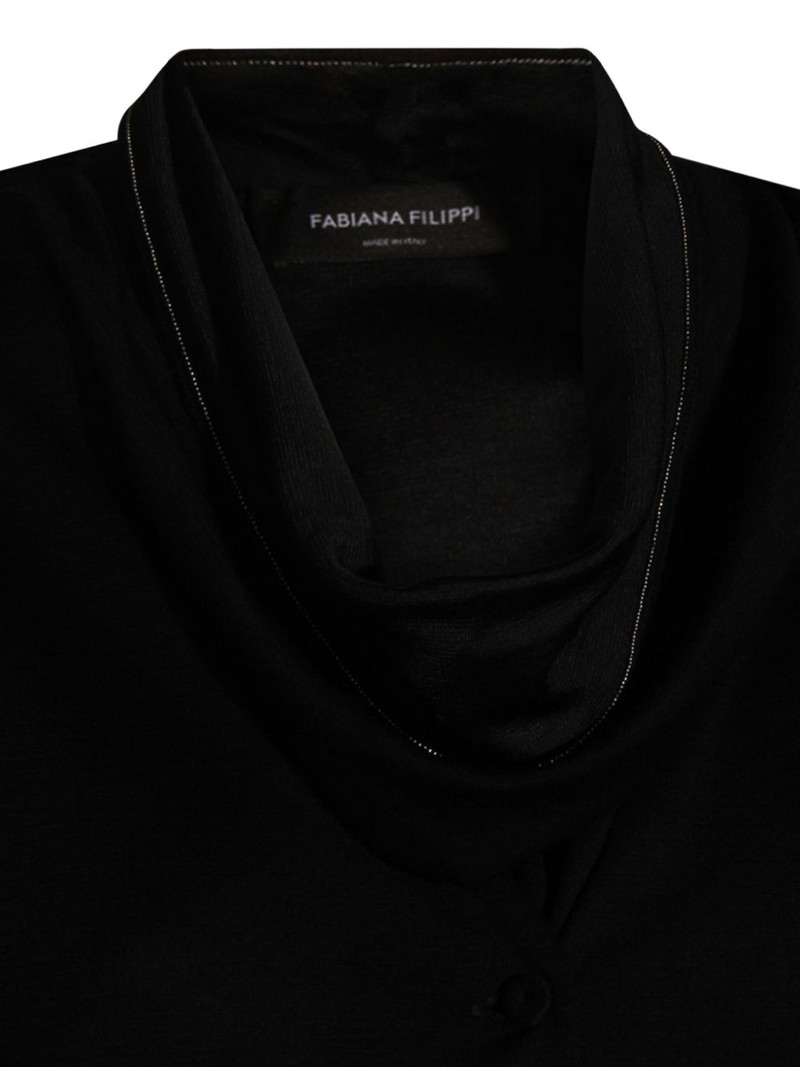 cowl-neck button top 3