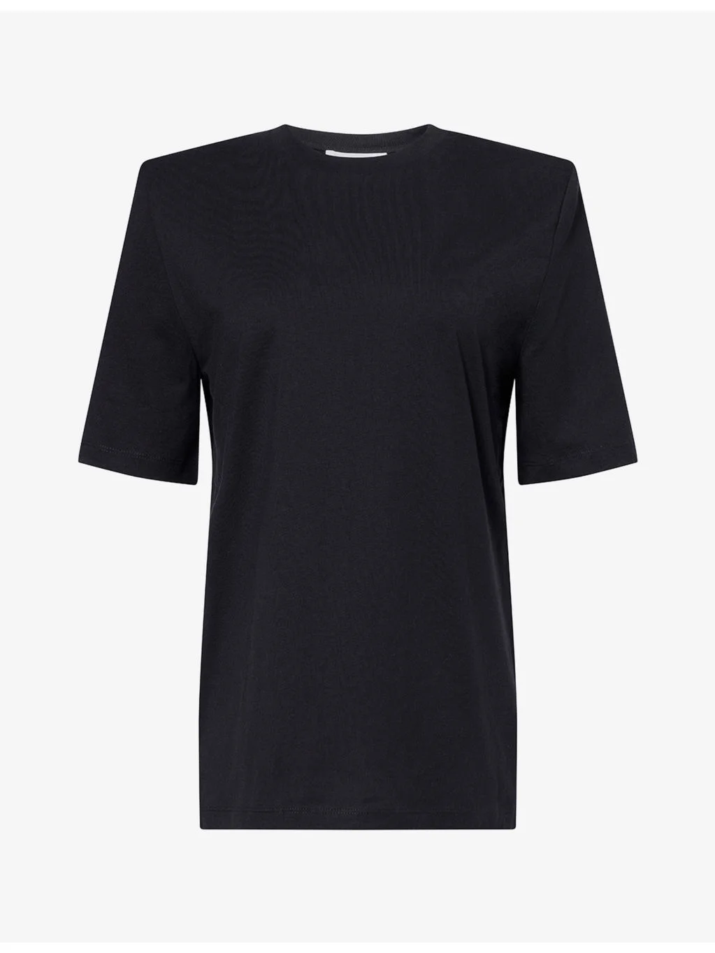 Carrington Padded-Shoulder Cotton-Jersey T-Shirt - 1