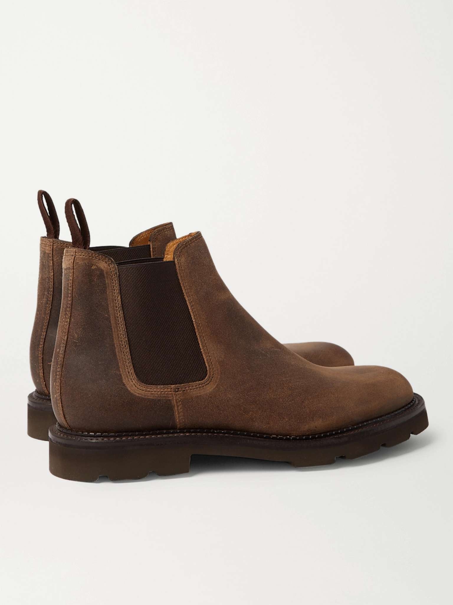 Lawry Waxed-Suede Chelsea Boots - 5