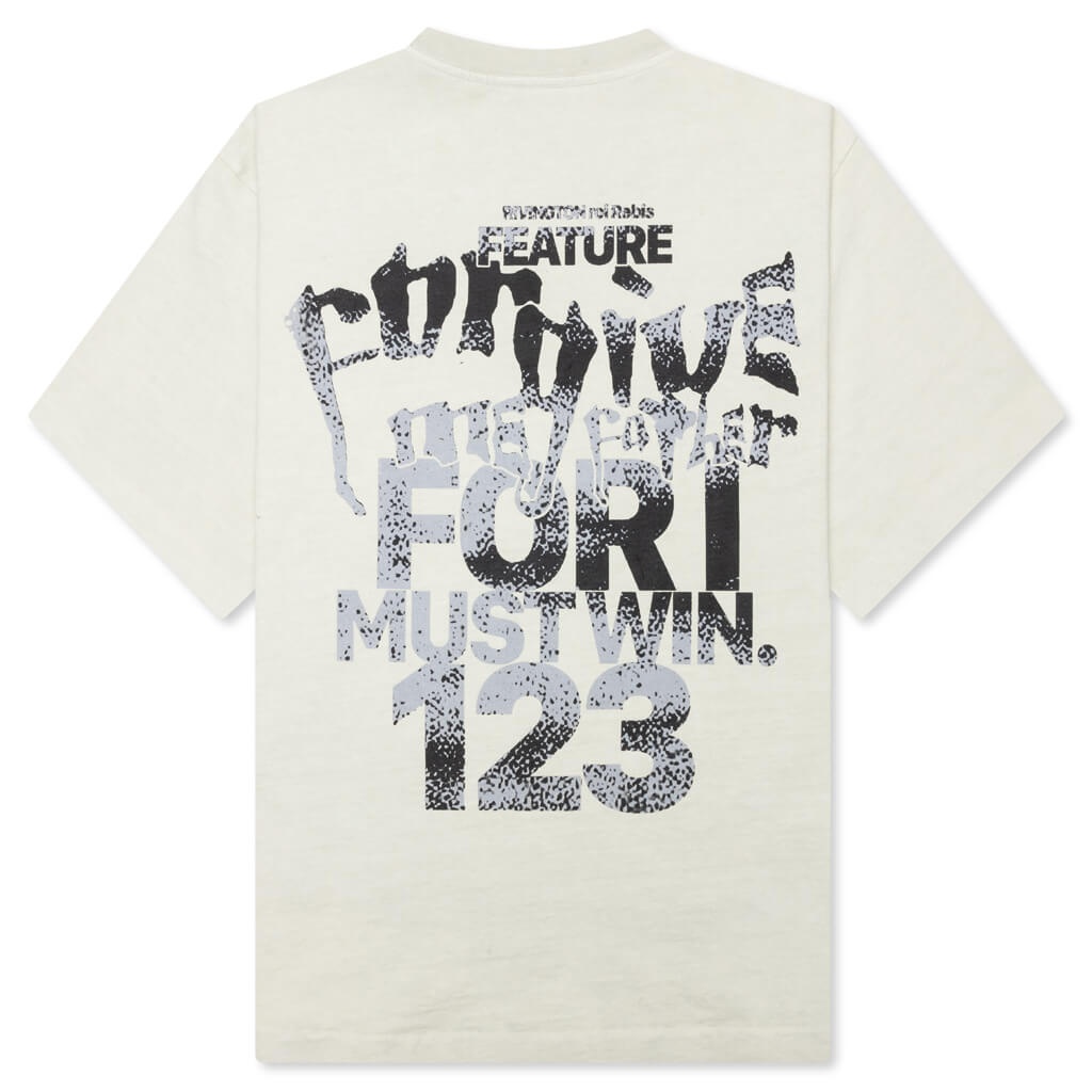 RIVINGTON ROI REBIS X FEATURE I MUST WIN TEE - VINTAGE WHITE - 2