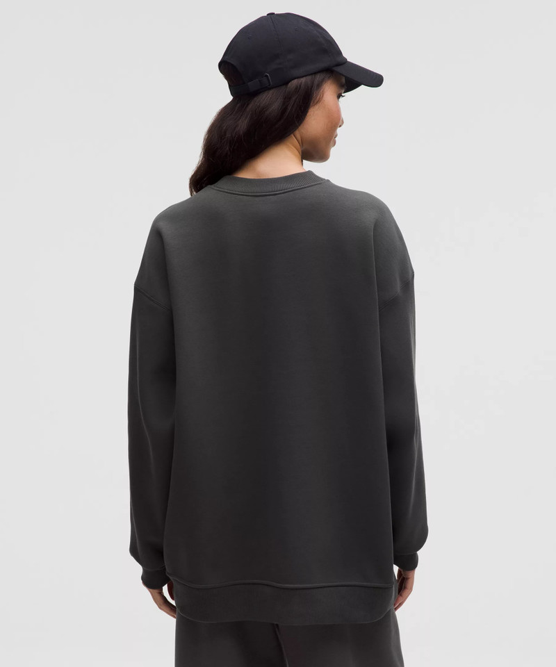 Women's Big Cozy Ultra-Oversized Crew 3
