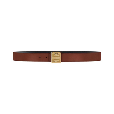 Givenchy Givenchy Logo Buckle Belt 'Brown/Black' outlook