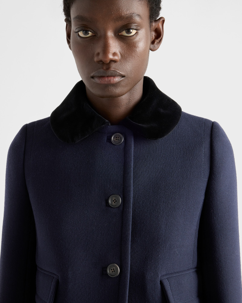 Single-breasted natté fabric jacket 3