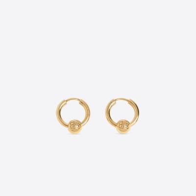 BALENCIAGA Force Xs Earrings in Gold outlook