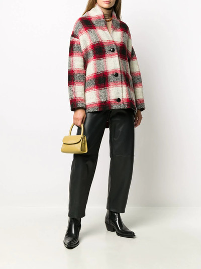 Isabel Marant Étoile plaid oversized jacket  outlook