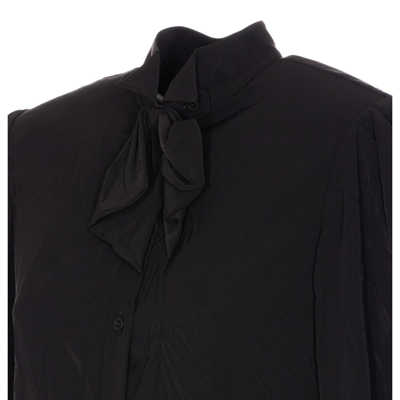 Balenciaga Women Bow Blouse - 3