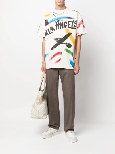 Palm Angels Brush Strokes T-shirt outlook