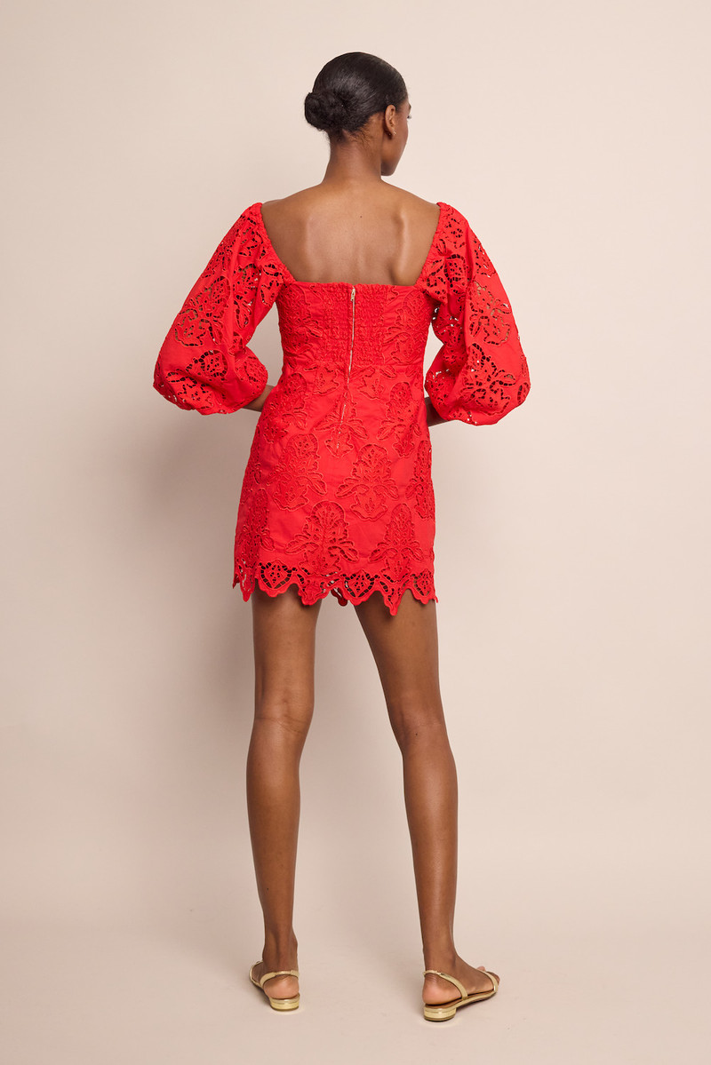 Montauk Dress Embrace the Return Of Our Best-Selling Silhouette, Reimagined In Stunning Eyelet 3