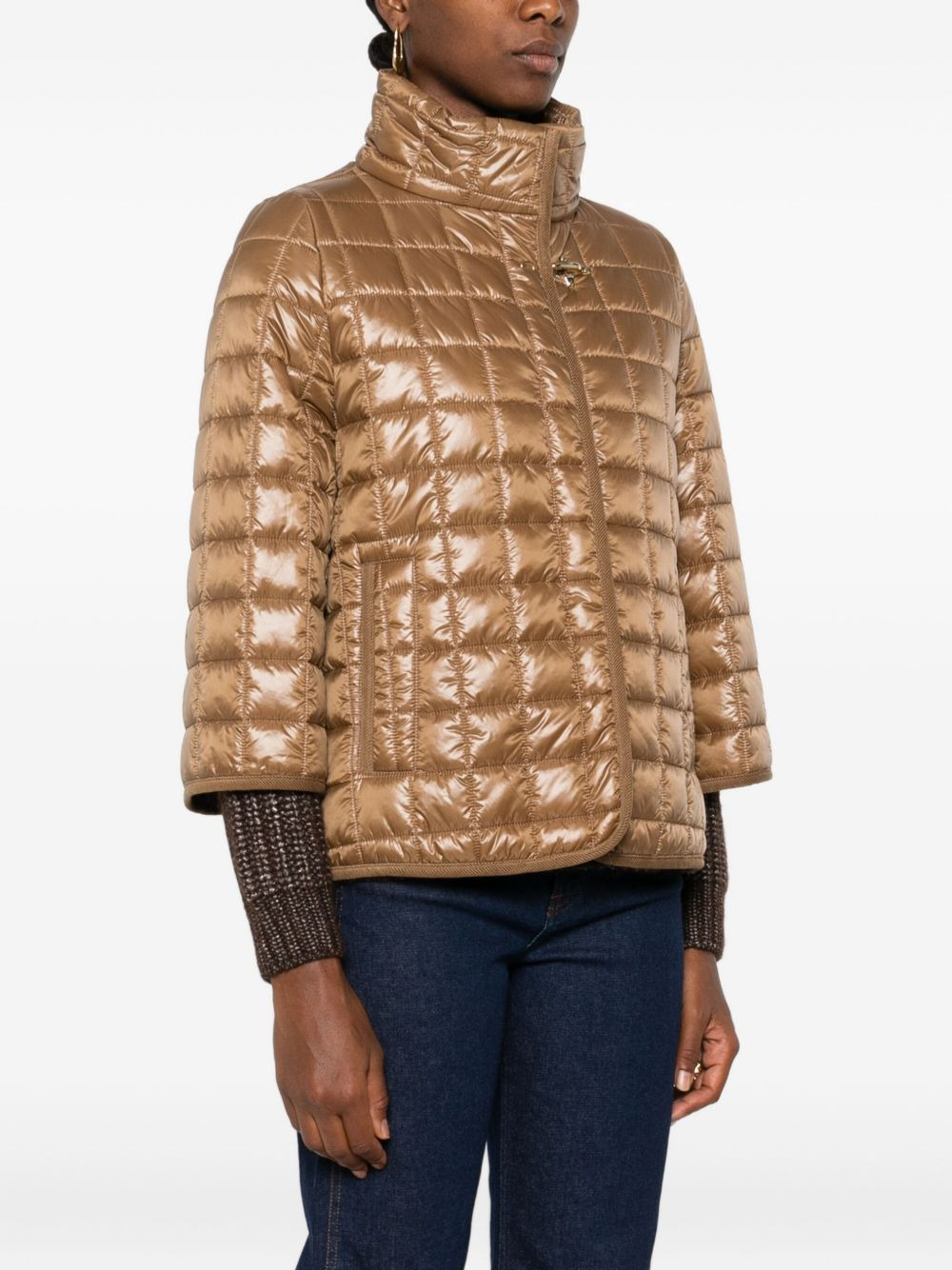 FAY - Fay Women Nylon Quilted Cape - 4