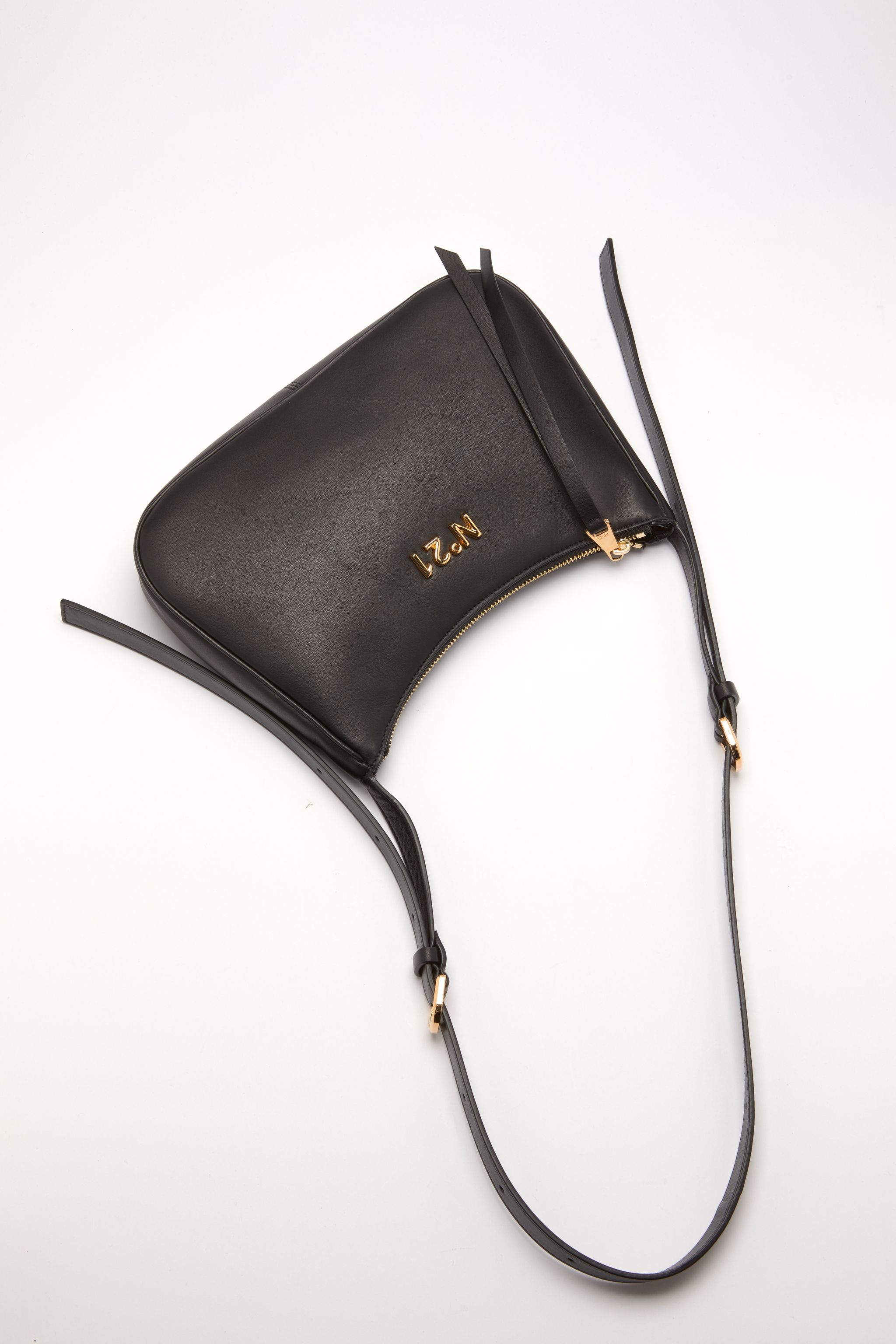 LOLITA HOBO LOGO PLAQUE BAG - 4