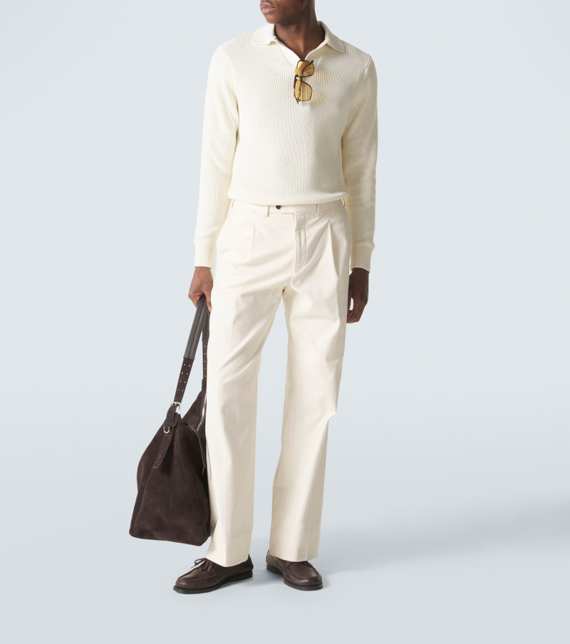 THOM SWEENEY Cotton polo shirt outlook