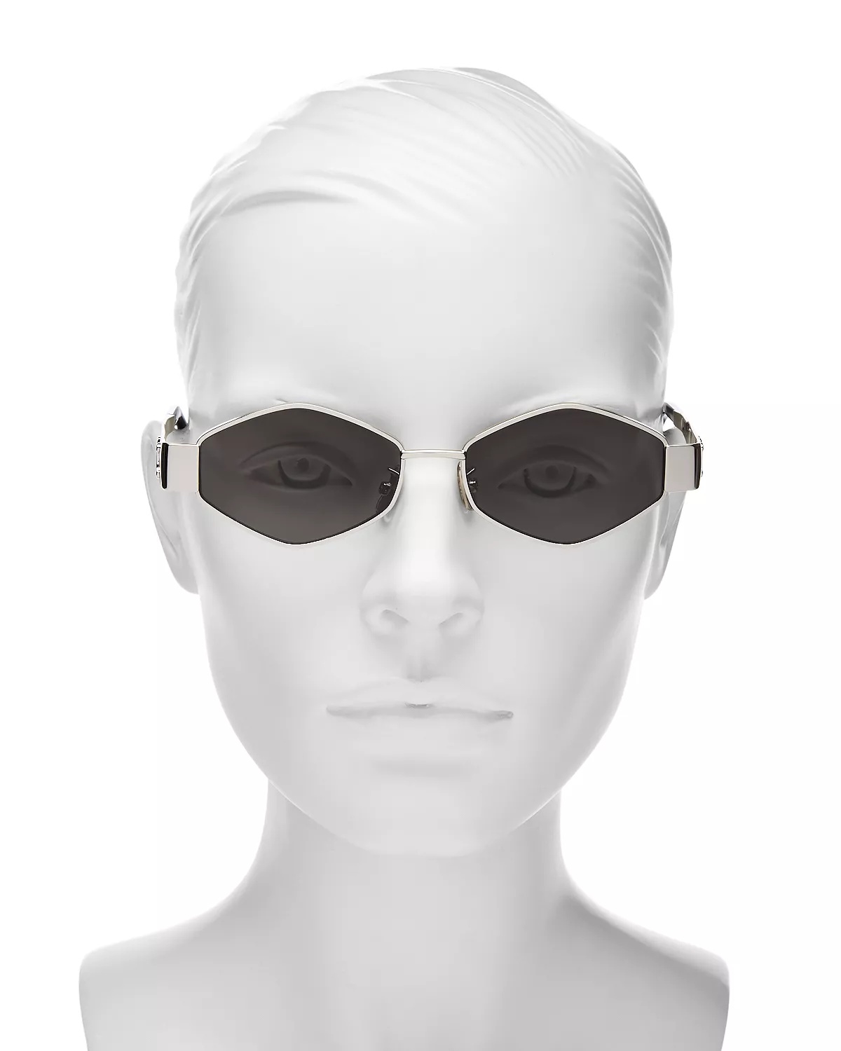 Metal Triomphe Geometric Sunglasses, 54mm - 3