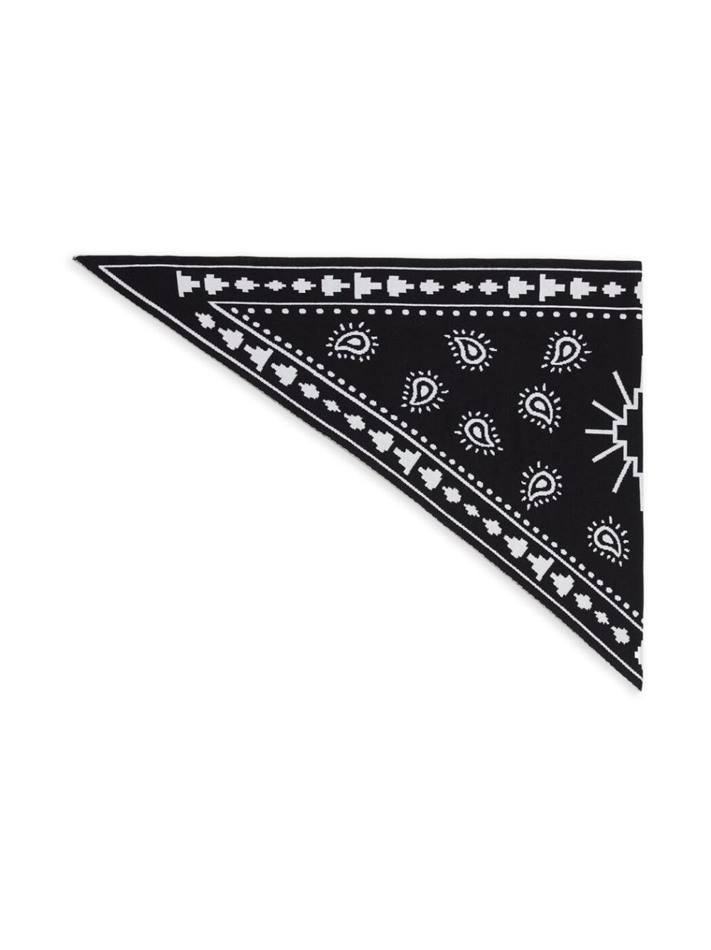 Bandana knitted scarf - 2