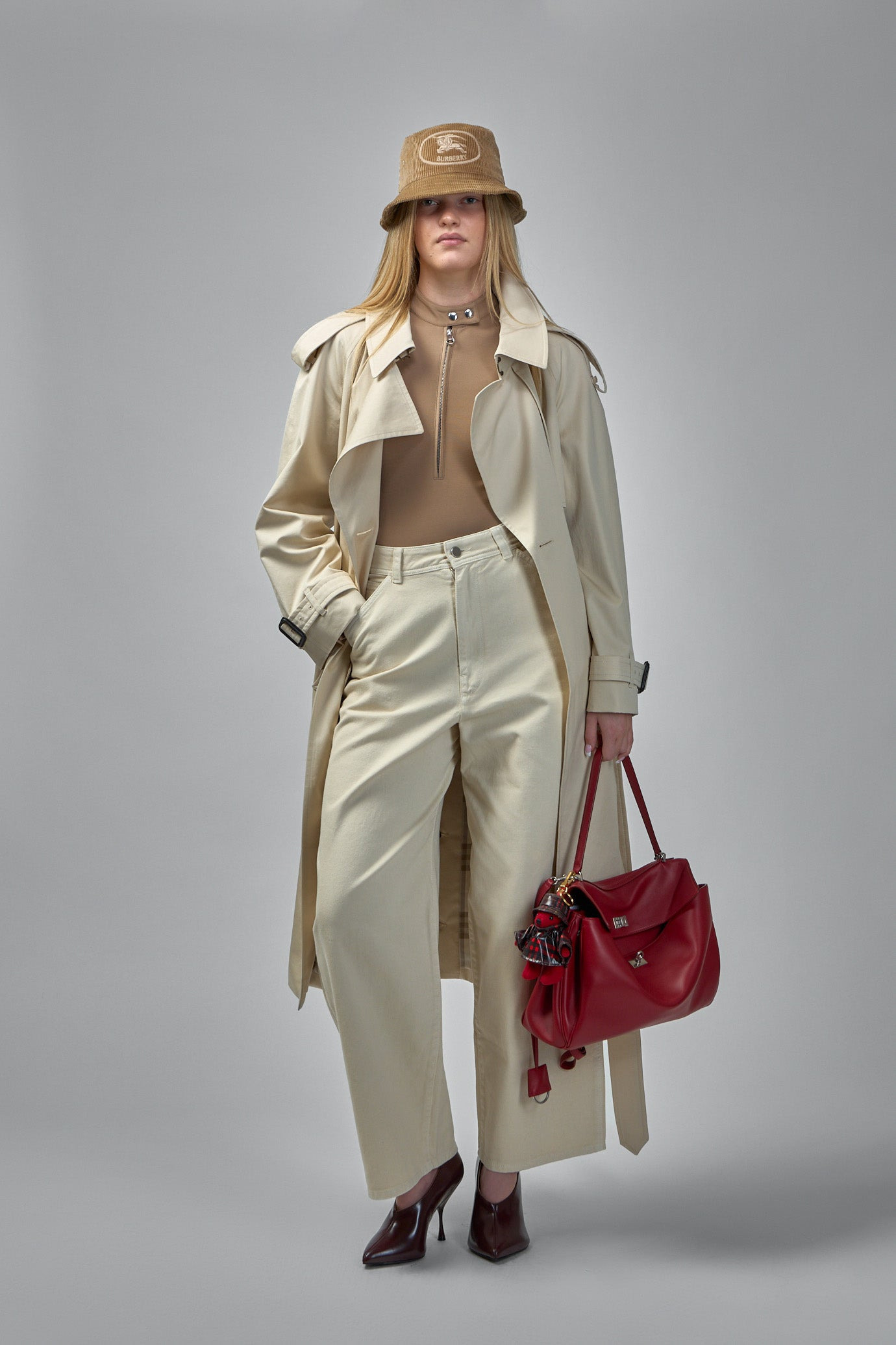 Long Gabardine Fitzrovia Trench Coat - 2