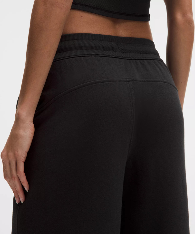Scuba Mid-Rise Wide-Leg Pant *Short 6