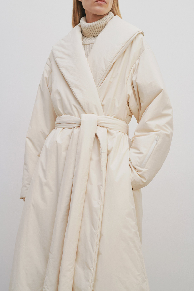 Francine Coat in Silk and Nylon 6